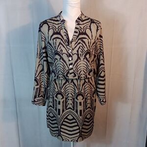 Ellison Chic Patterned Dress
